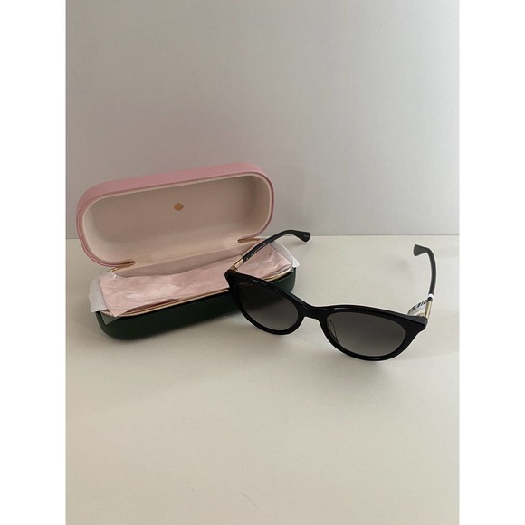 Kate Spade sunglasses Cat Eye style black frame main image 4